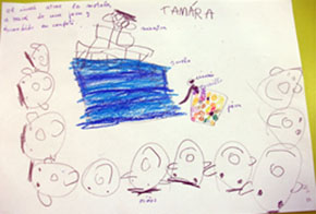 Dibujos de los alumnos