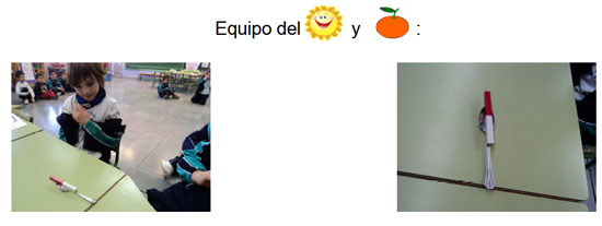 Los equipos del sol y de la naranja comprueban qué sucede