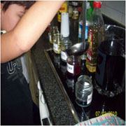 Realizando el experimento.