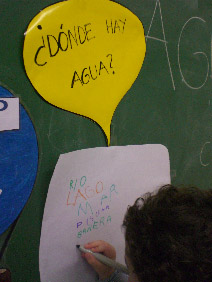 ¿Dónde hay agua?
