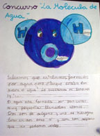 Concurso de la molécula de agua.