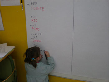 Anotamos las respuestas en nuestro mural