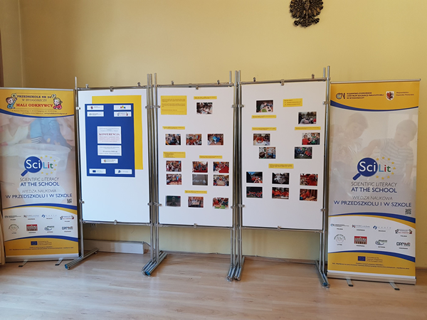Opening table. Multiplier event organized by CSIC at the school in Madrid on June the 19th, 2018.