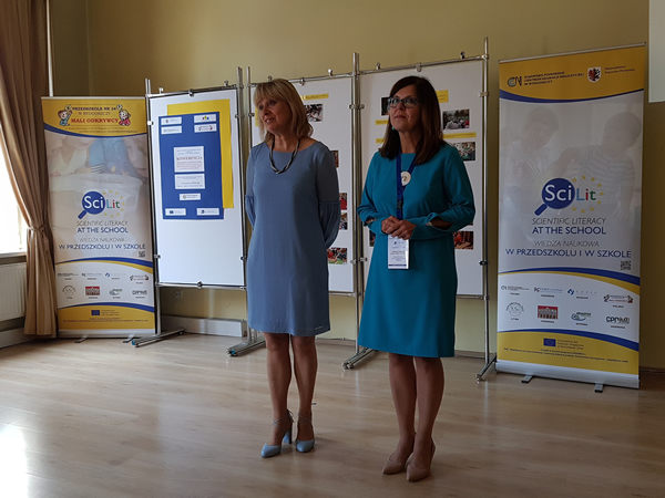 Opening table. Multiplier event organized by CSIC at the school in Madrid on June the 19th, 2018.