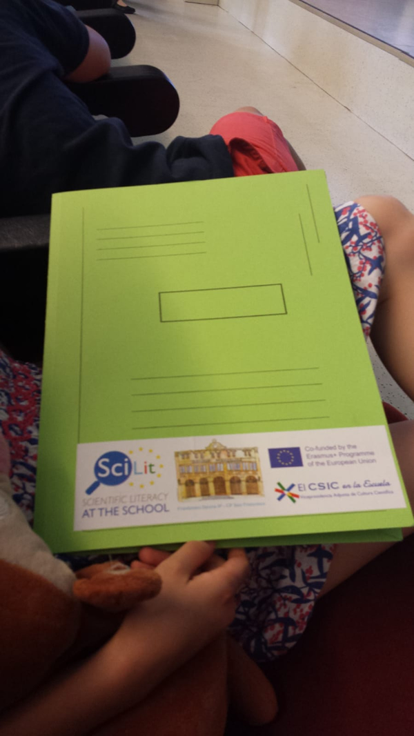 Opening table. Multiplier event organized by CSIC at the school in Madrid on June the 19th, 2018.