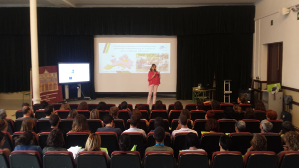 Opening table. Multiplier event organized by CSIC at the school in Madrid on June the 19th, 2018.