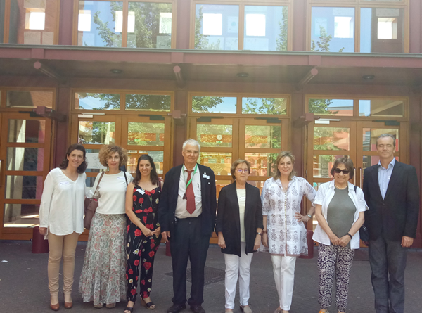 Opening table. Multiplier event organized by CSIC at the school in Madrid on June the 19th, 2018.