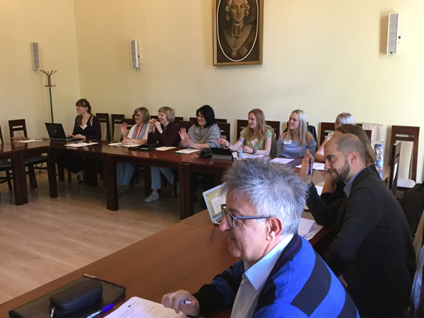 SciLt project. Partners in Bydgoszcz, Poland. 26th of may 2017