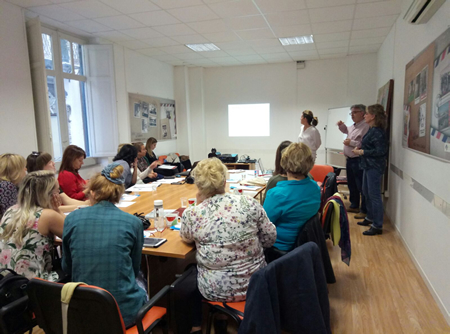 SciLt project. Partners in Palermo, Italy. 6th of november 2017